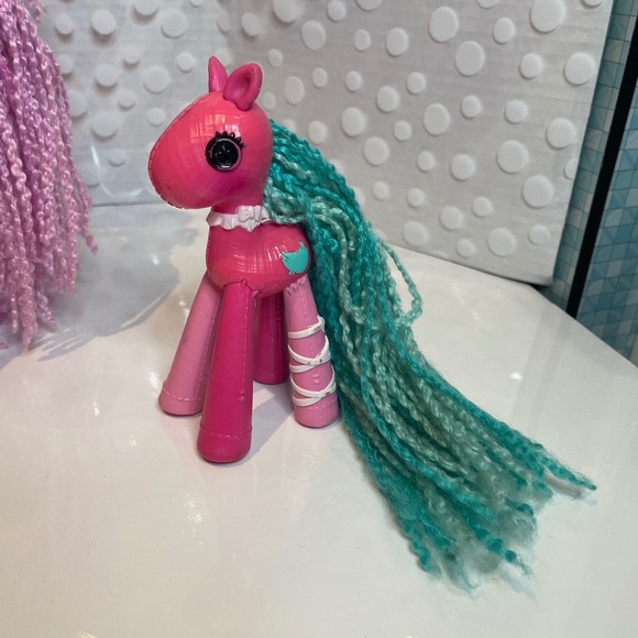 LaLaLoopsy 🧶Loopy Hair Jewel Sparkles doll & Pinkpetal Pony - Picture 11 of 15